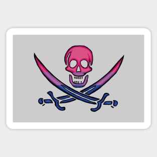 Bisexual Pirate Pride Sticker